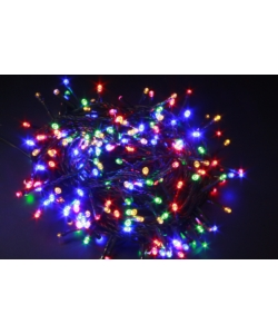 Luci di natale 200 led multicolore - da interno ed esterno, 10 metri